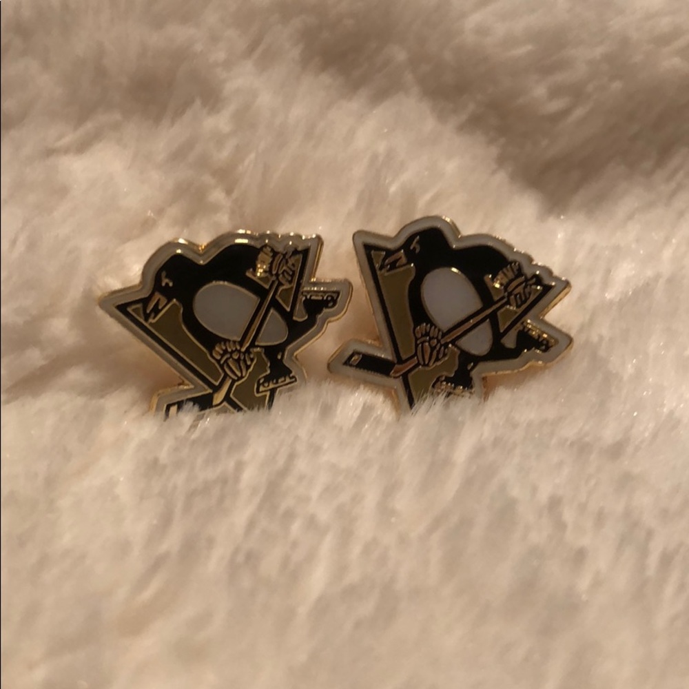 Pittsburgh Penguins Earrings 🐧